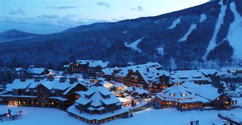 stowe ski vacation.